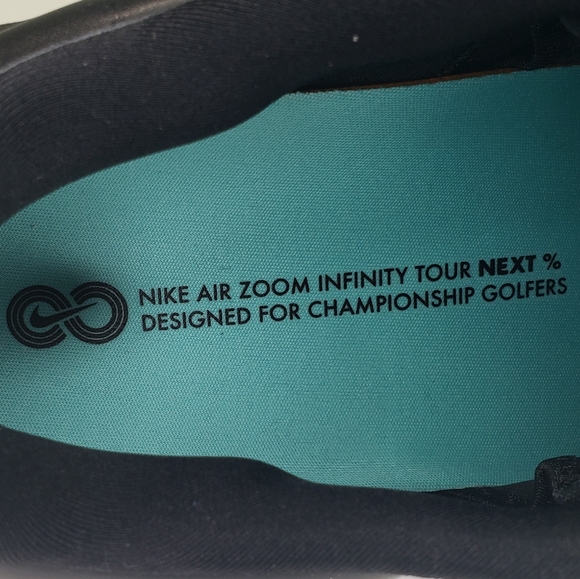 Nike Air Zoom Infinity Tour Next% Black White DC5221-015 Golf Shoes Men's 12 - Picture 12 of 13
